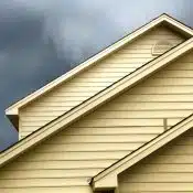 yellow vinyl siding