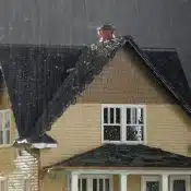 rain drops all over the house