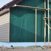 ongoing vinyl installation