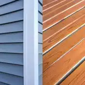 vinyl and fiber cement sidings