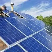 roofing contractor working