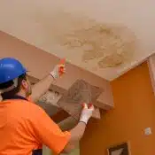 stain on the ceiling